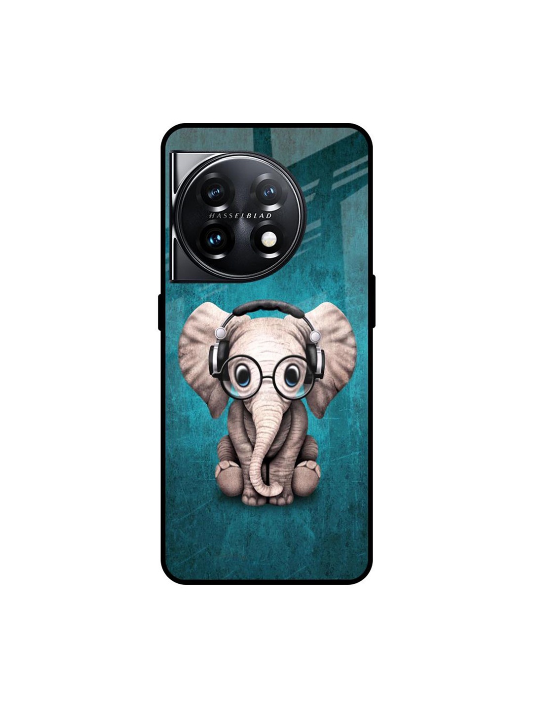 

QRIOH Quirky Printed OnePlus 11 5G Back Case Mobile Accessories, Blue