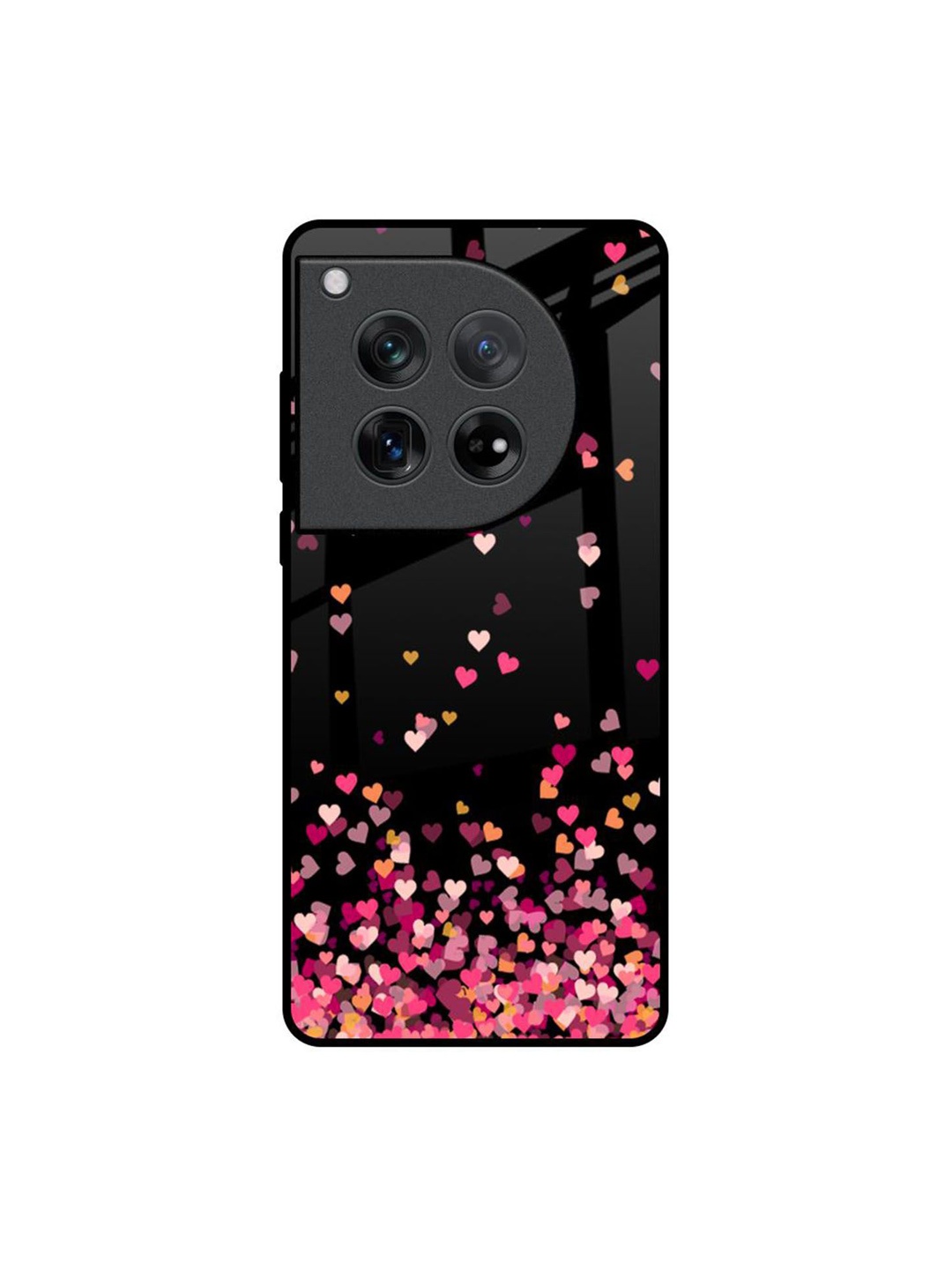 

QRIOH Quirky Printed Oneplus 12 Back Case Mobile Accessories, Black