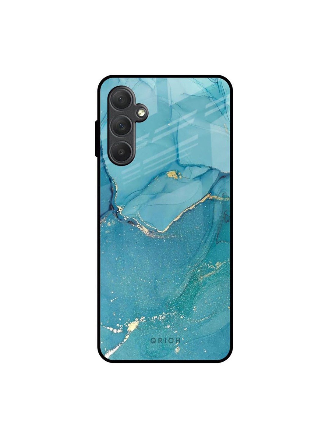 

QRIOH Abstract Printed Samsung Galaxy M54 5G Back Case Mobile Accessories, Blue