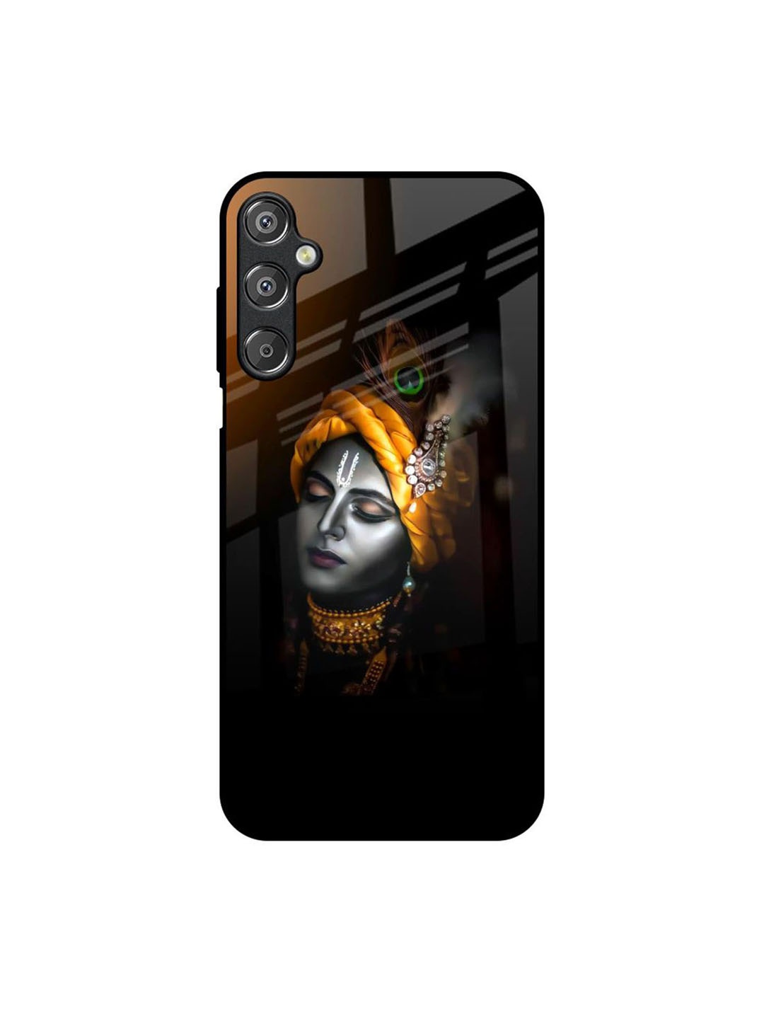 

QRIOH Quirky Printed Samsung Galaxy M15 5G Back Case Mobile Accessories, Black