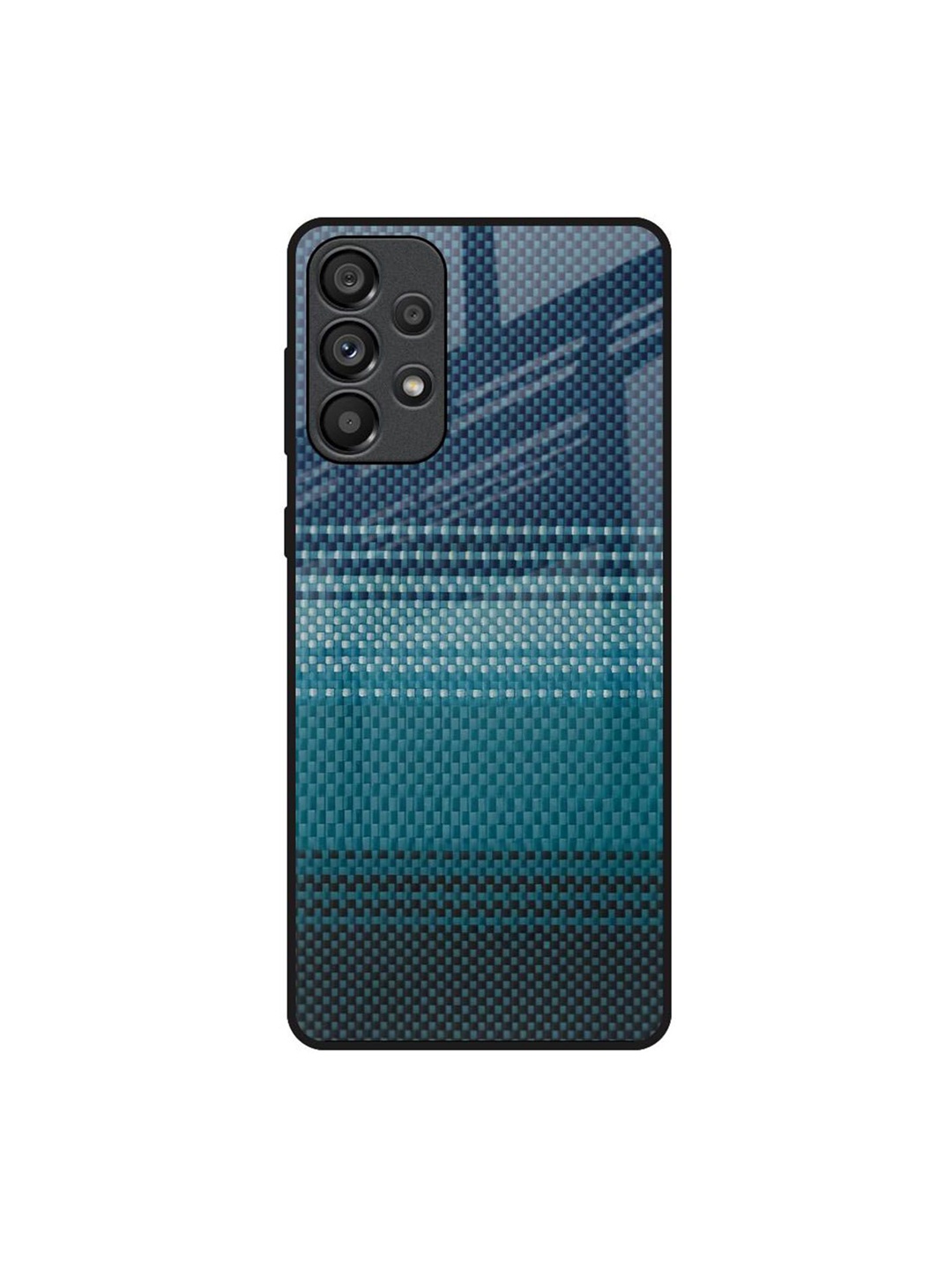 

QRIOH Abstract Printed Samsung Galaxy A73 5G Back Case Mobile Accessories, Blue
