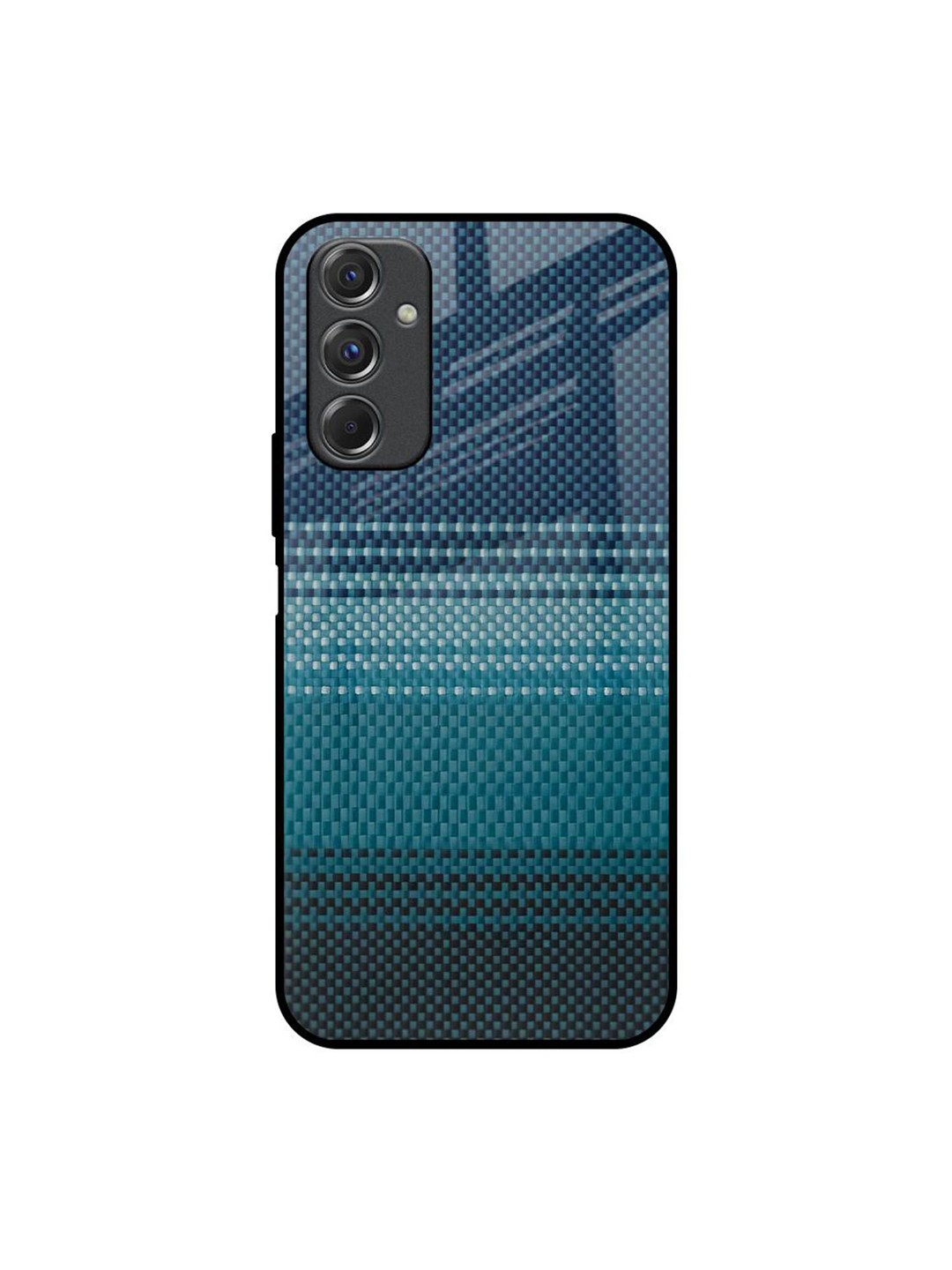 

QRIOH Abstract Printed Samsung Galaxy F34 5G Back Case Mobile Accessories, Blue