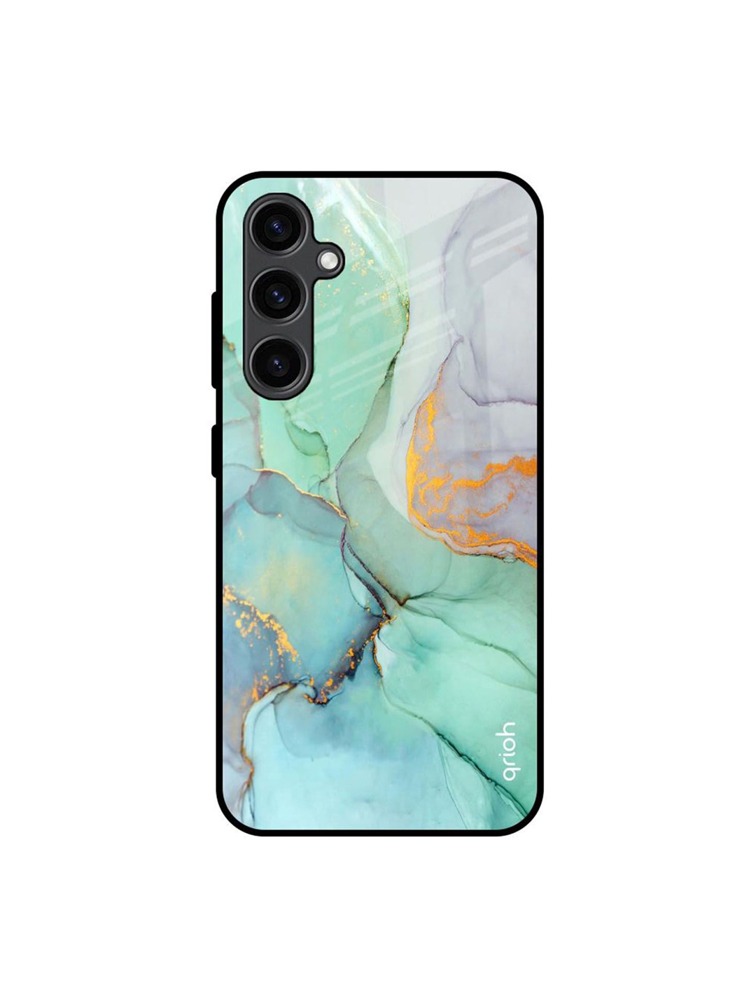

QRIOH Quirky Printed Samsung Galaxy S23 FE 5G Back Case Mobile Accessories, Green