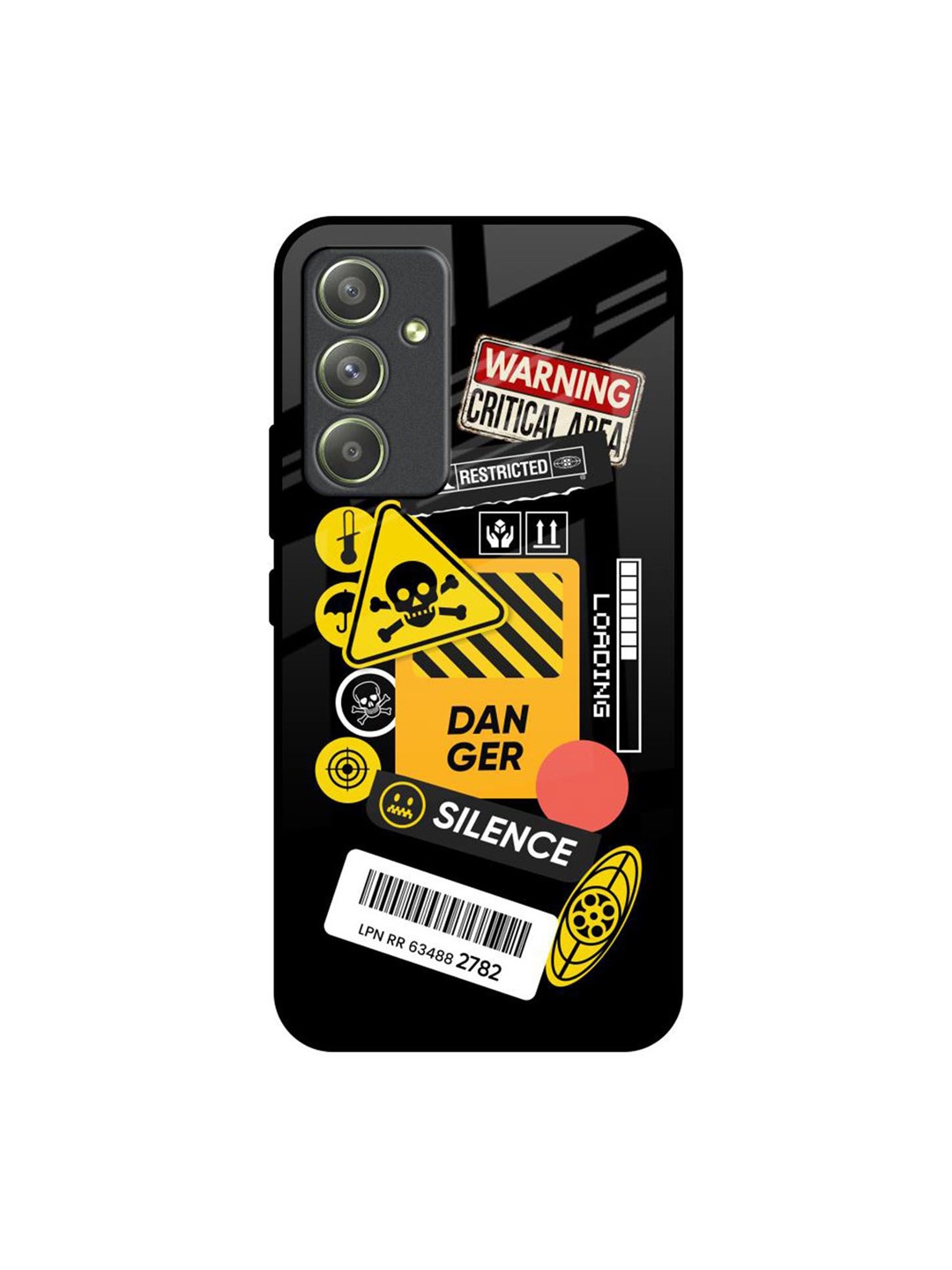 

QRIOH Typography Printed Samsung Galaxy A54 5G Back Case Mobile Accessories, Black