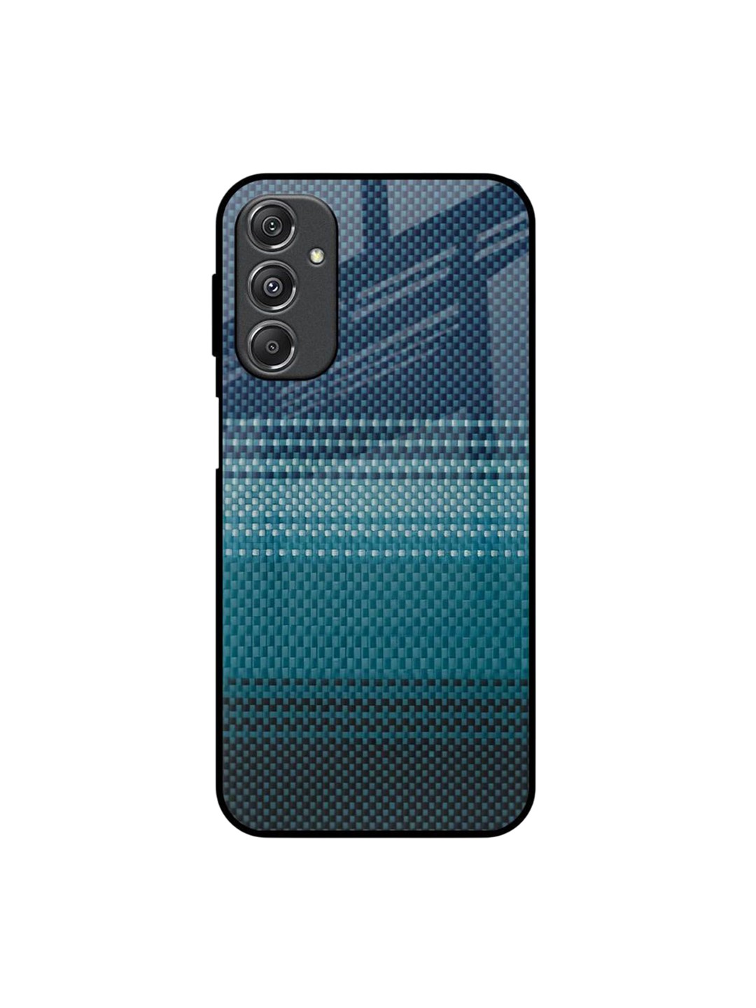 

QRIOH Abstract Printed Samsung Galaxy M34 5G Back Case Mobile Accessories, Blue