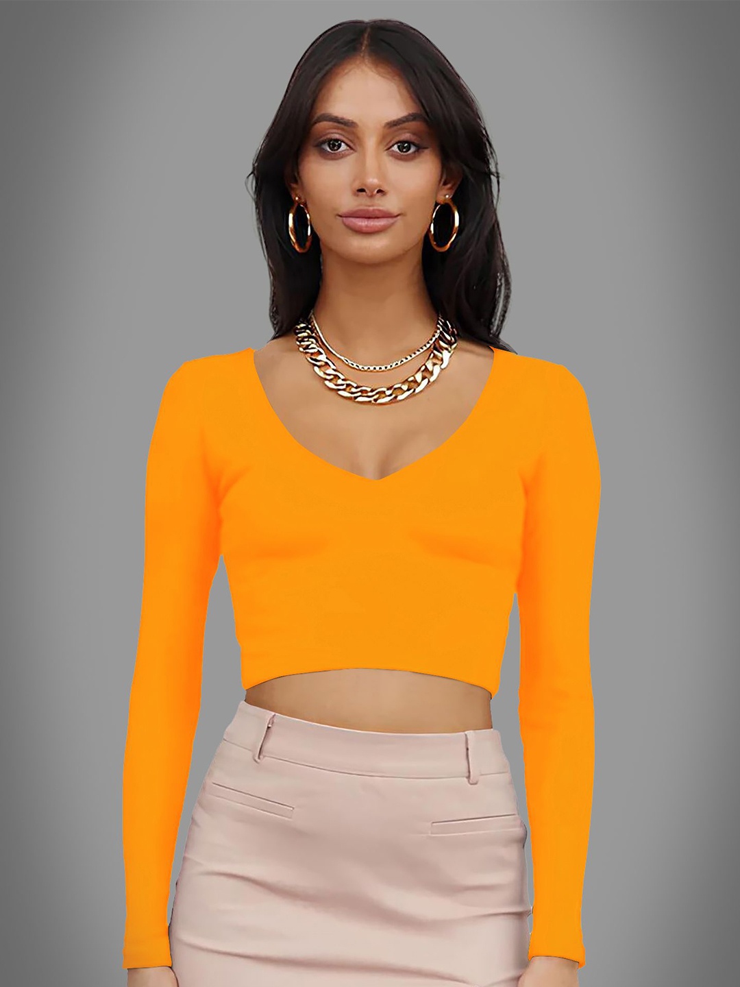 

Dream Beauty Fashion Crop Top, Yellow