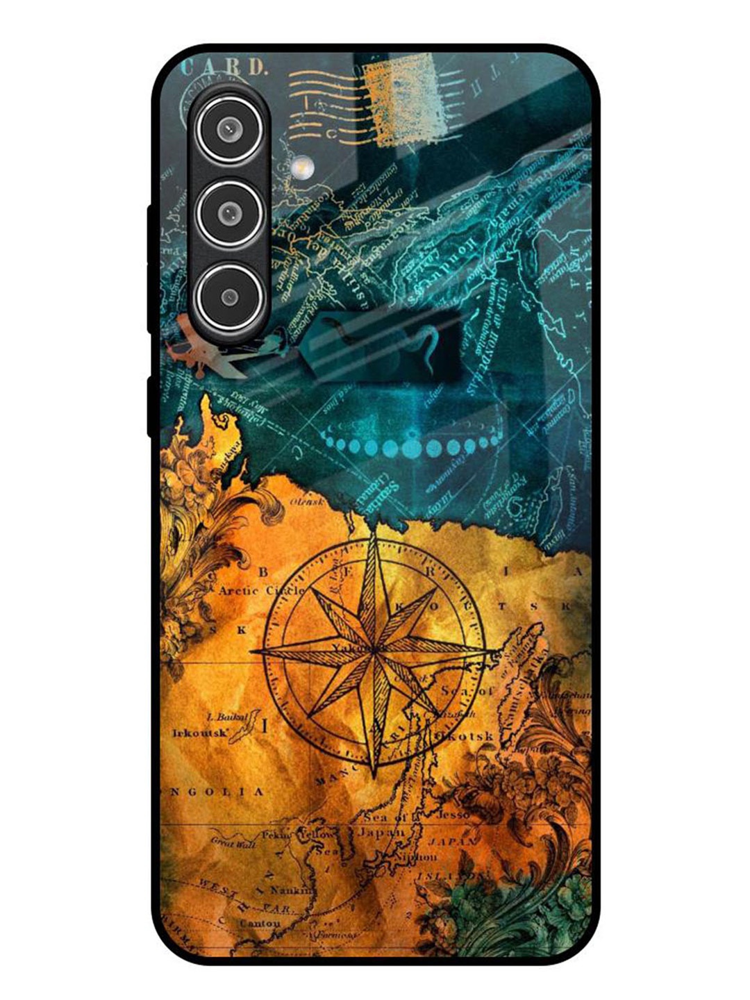 

QRIOH Typography Printed Samsung Galaxy A36 5G Back Case Mobile Accessories, Blue