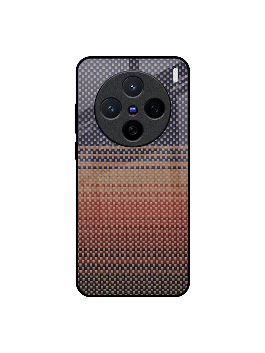 

QRIOH Typography Printed Vivo X200 5G Back Case Mobile Accessories, Brown