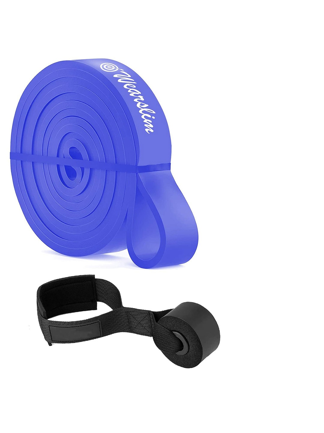

Wearslim Unisex Pull Up Exercise Resistance Band With Door Anchor, Purple
