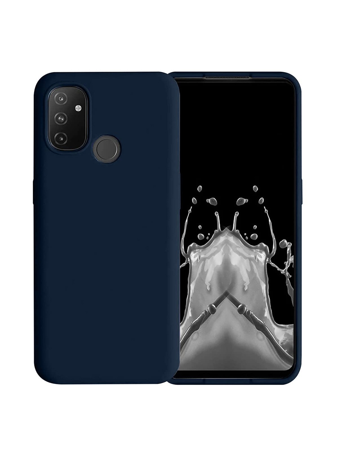 

LIRAMARK Solid Printed Back Case Mobile Accessories, Navy blue