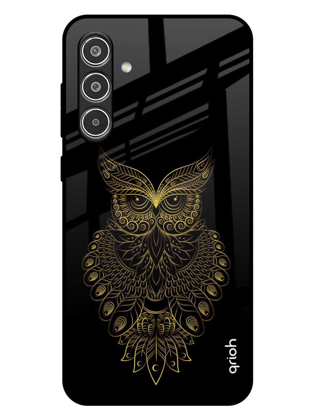 

QRIOH Quirky Printed Samsung Galaxy A36 5G Back Case Mobile Accessories, Black