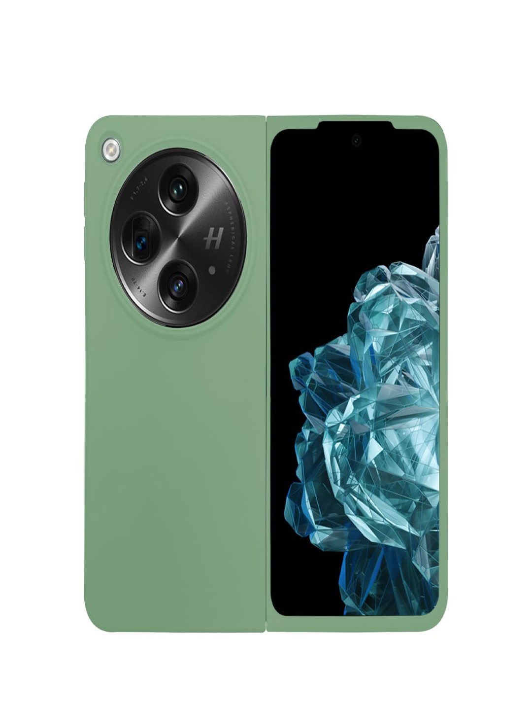 

LIRAMARK Solid Printed Back Case Mobile Accessories, Green