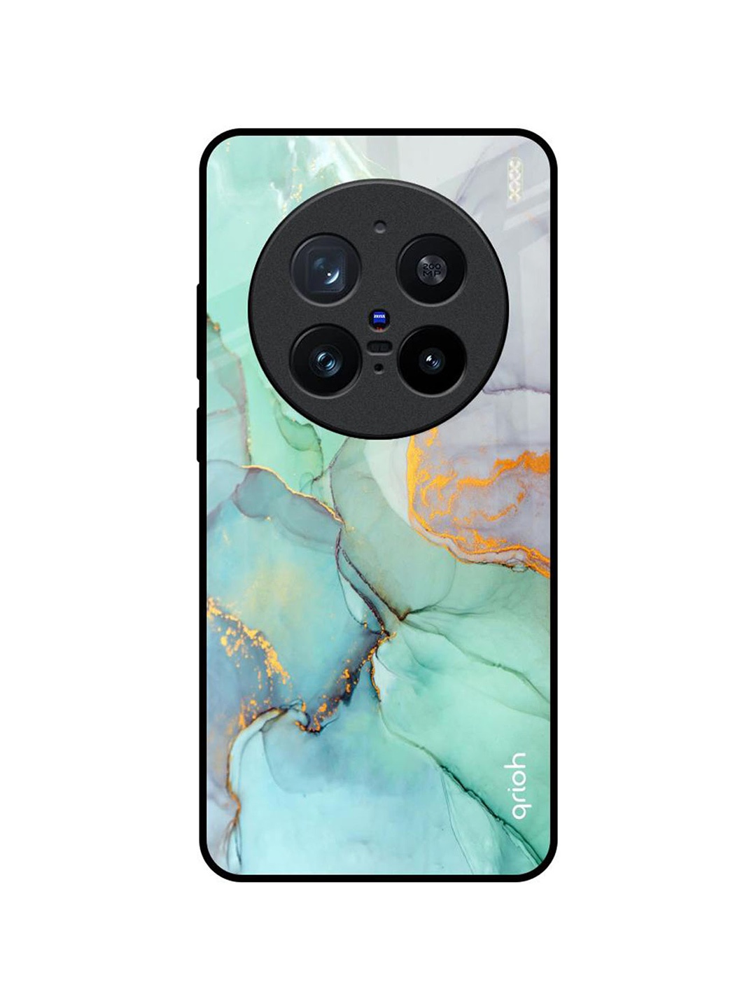 

QRIOH Quirky Printed Vivo X200 Pro 5G Back Case Mobile Accessories, Green