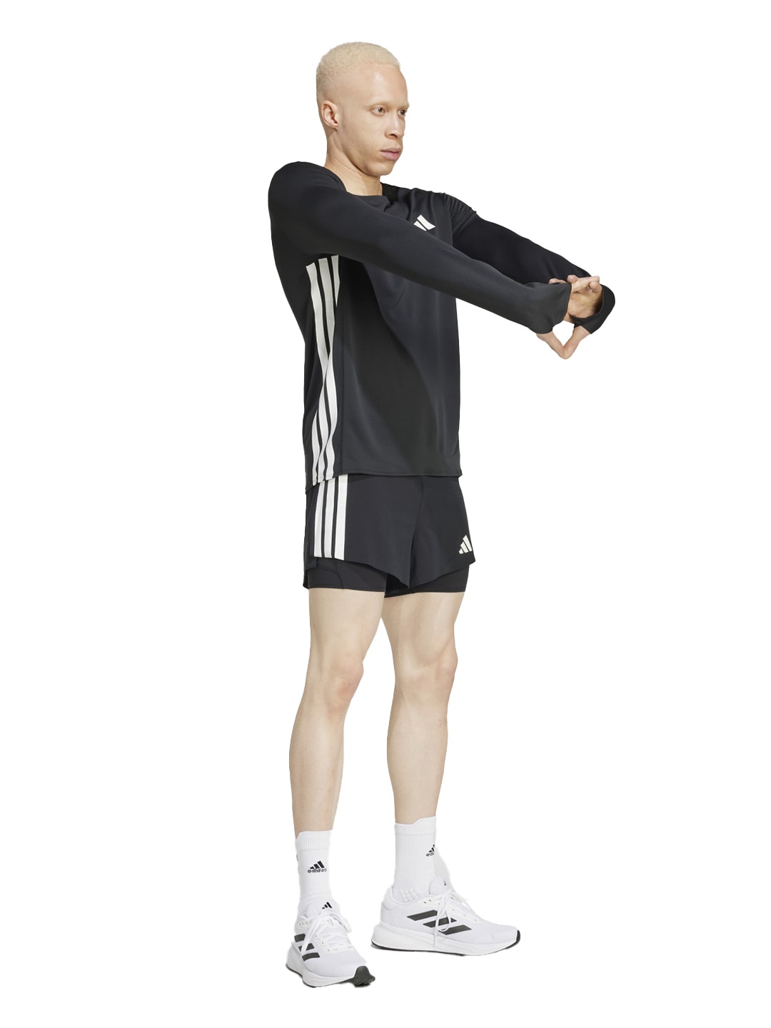 

ADIDAS Adizero 2in1 Running Shorts, Black