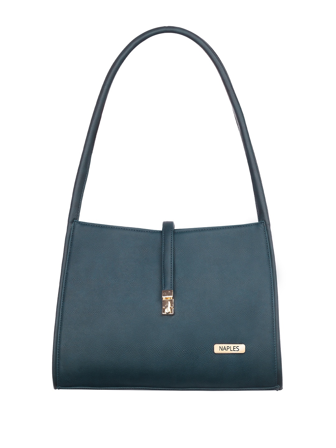 

Naples PU Structured Shoulder Bag, Blue
