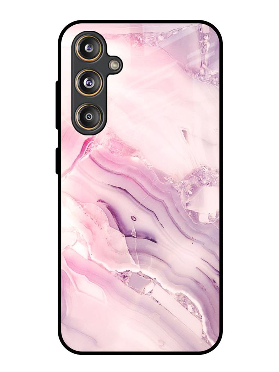 

QRIOH Quirky Printed Samsung Galaxy F55 5G Back Case Mobile Accessories, Pink