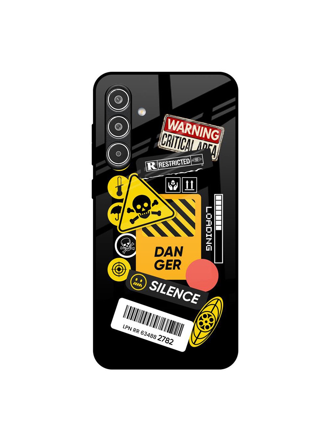 

QRIOH Typography Printed Samsung Galaxy A36 5G Back Case Mobile Accessories, Black