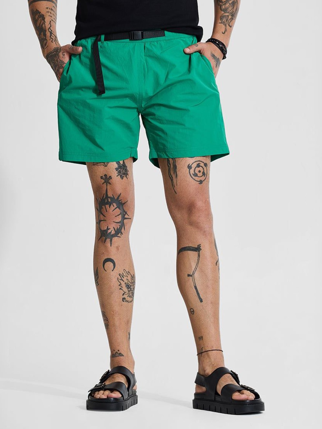 

Snitch Men Shorts, Green