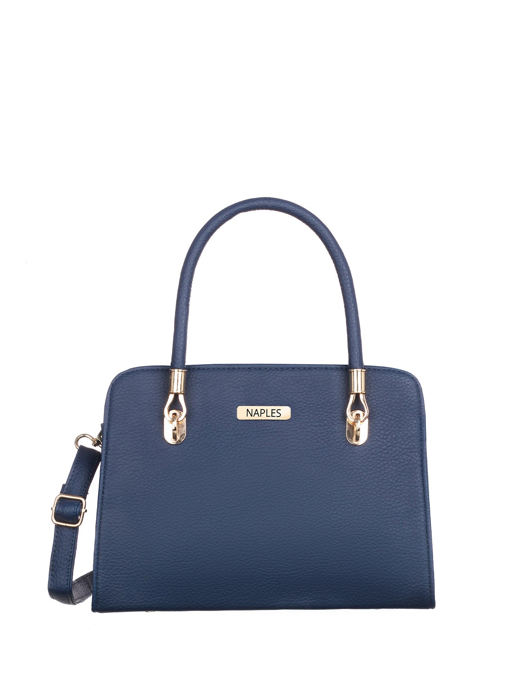 

Naples PU Structured Shoulder Bag, Blue