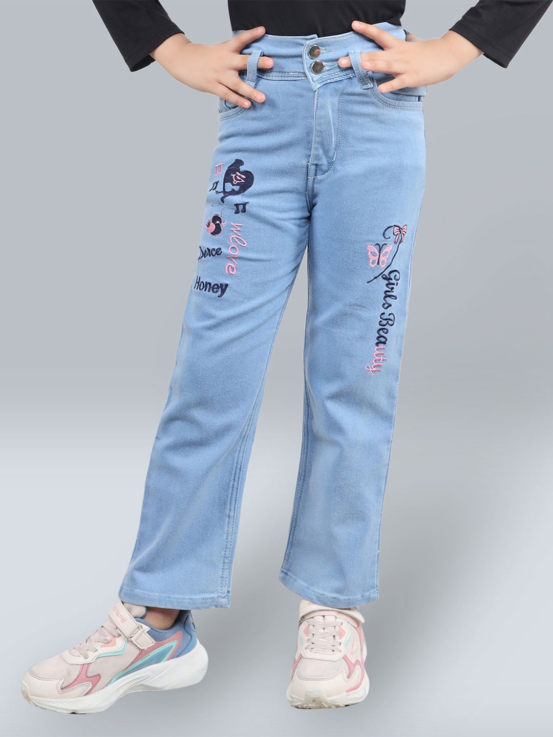 

Killer Girls Straight Fit Jeans, Blue