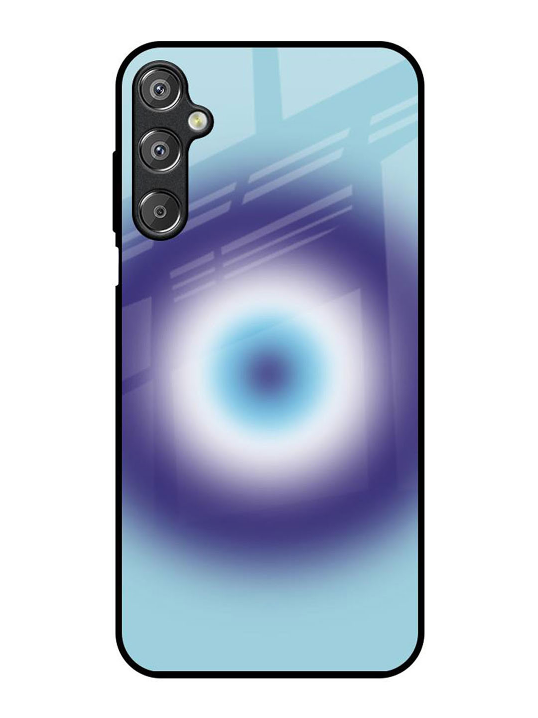 

QRIOH Abstract Printed Samsung Galaxy F15 5G Back Case Mobile Accessories, Blue