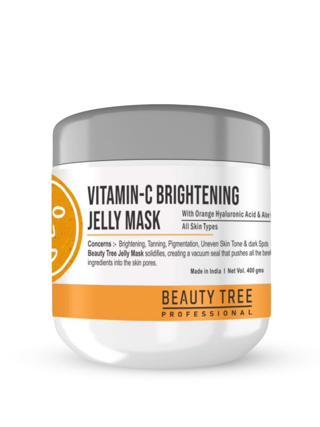 

Beauty Tree Vitamin C Brightening Jelly Mask - 400 g, Orange