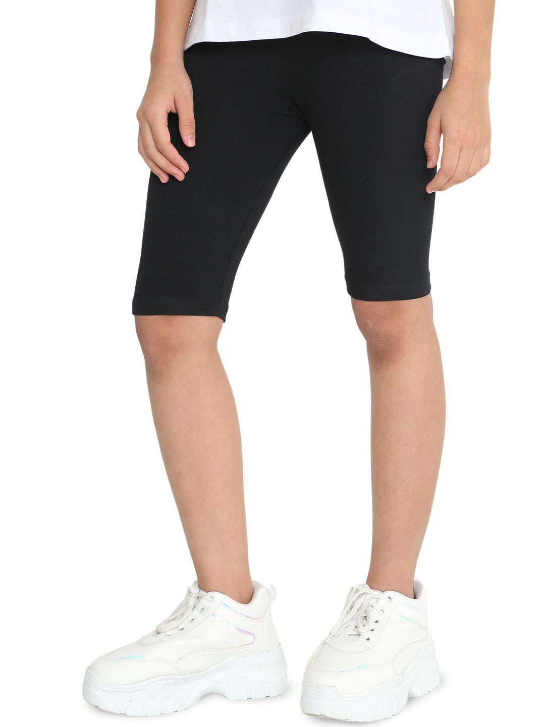 

TotzTouch Girls Cycling Shorts, Black