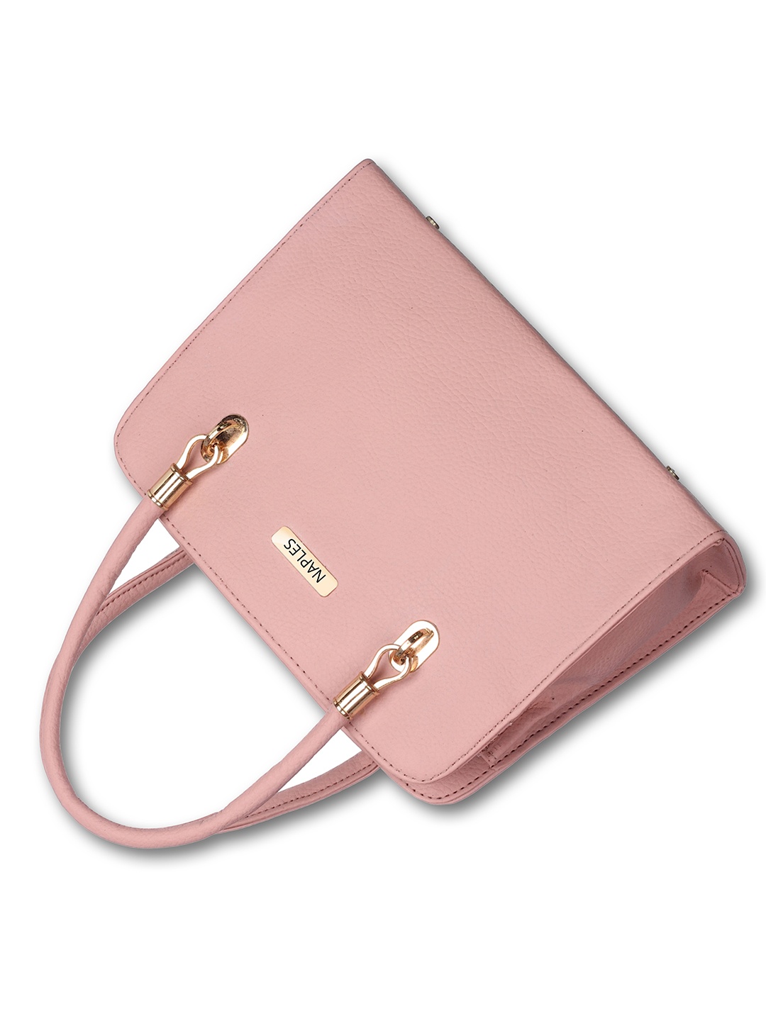 

Naples PU Structured Shoulder Bag, Pink