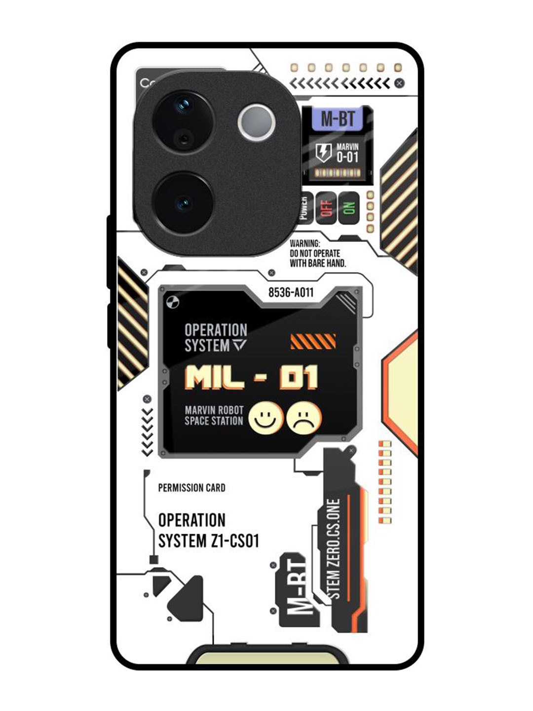 

QRIOH Typography Printed IQOO Z9s Pro 5G Back Case Mobile Accessories, Black