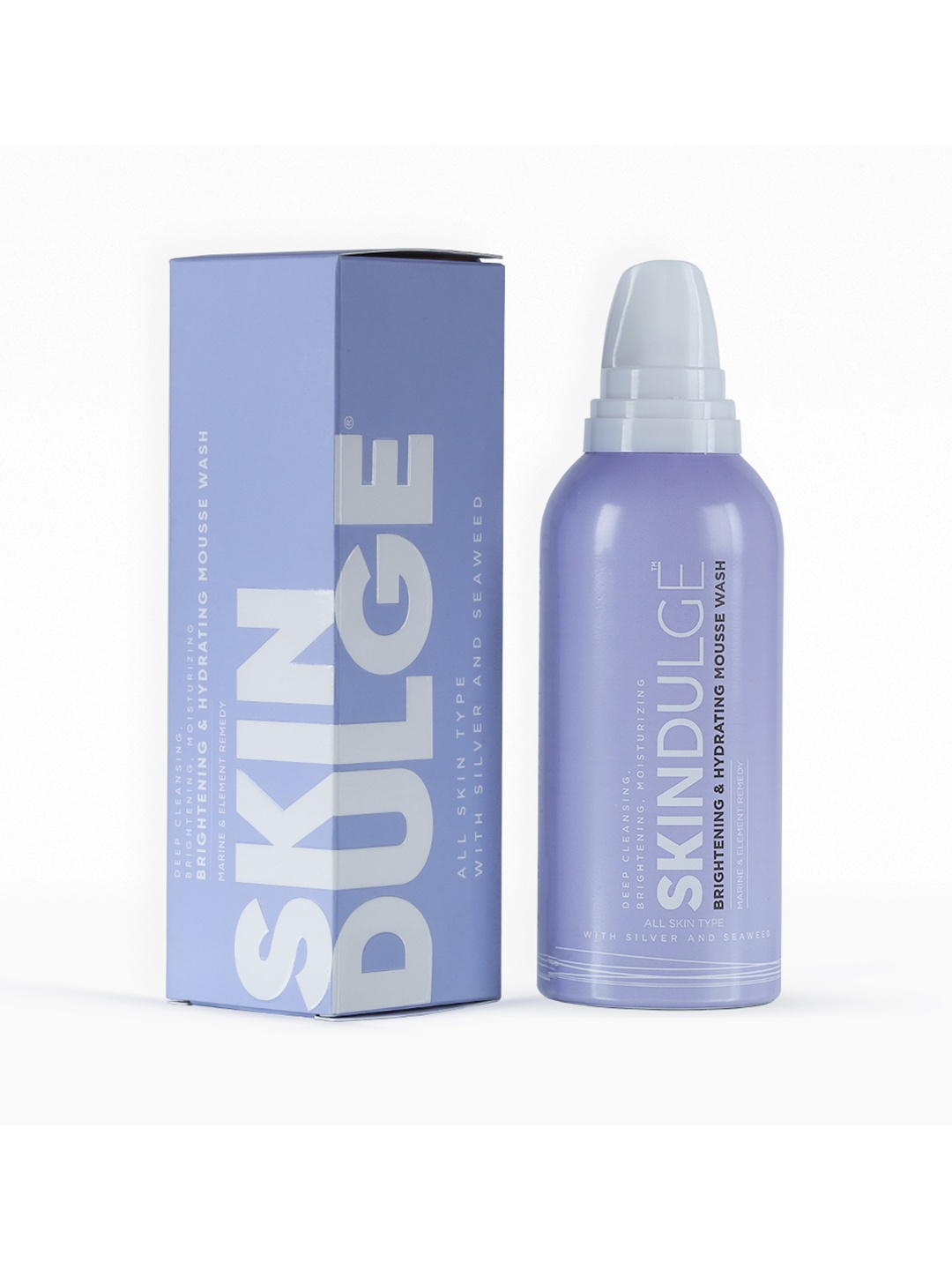 

Skindulge Brightening & Hydrating Mousse Facewash - 100ml, Purple