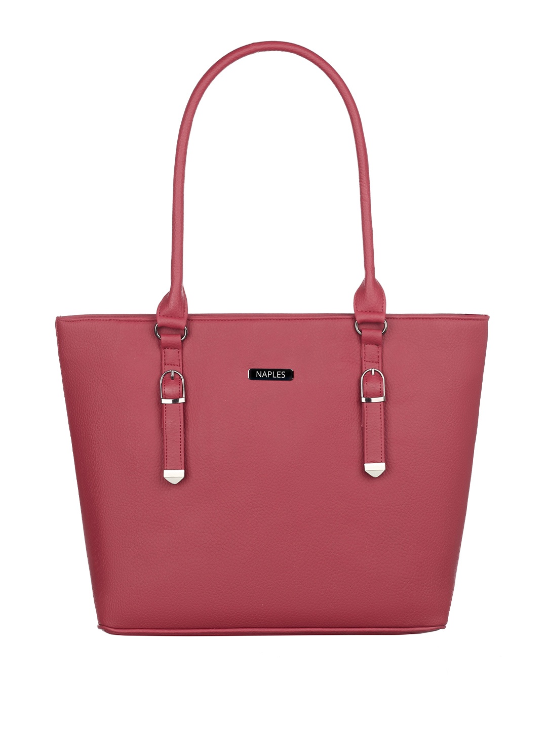 

Naples PU Structured Shoulder Bag, Maroon