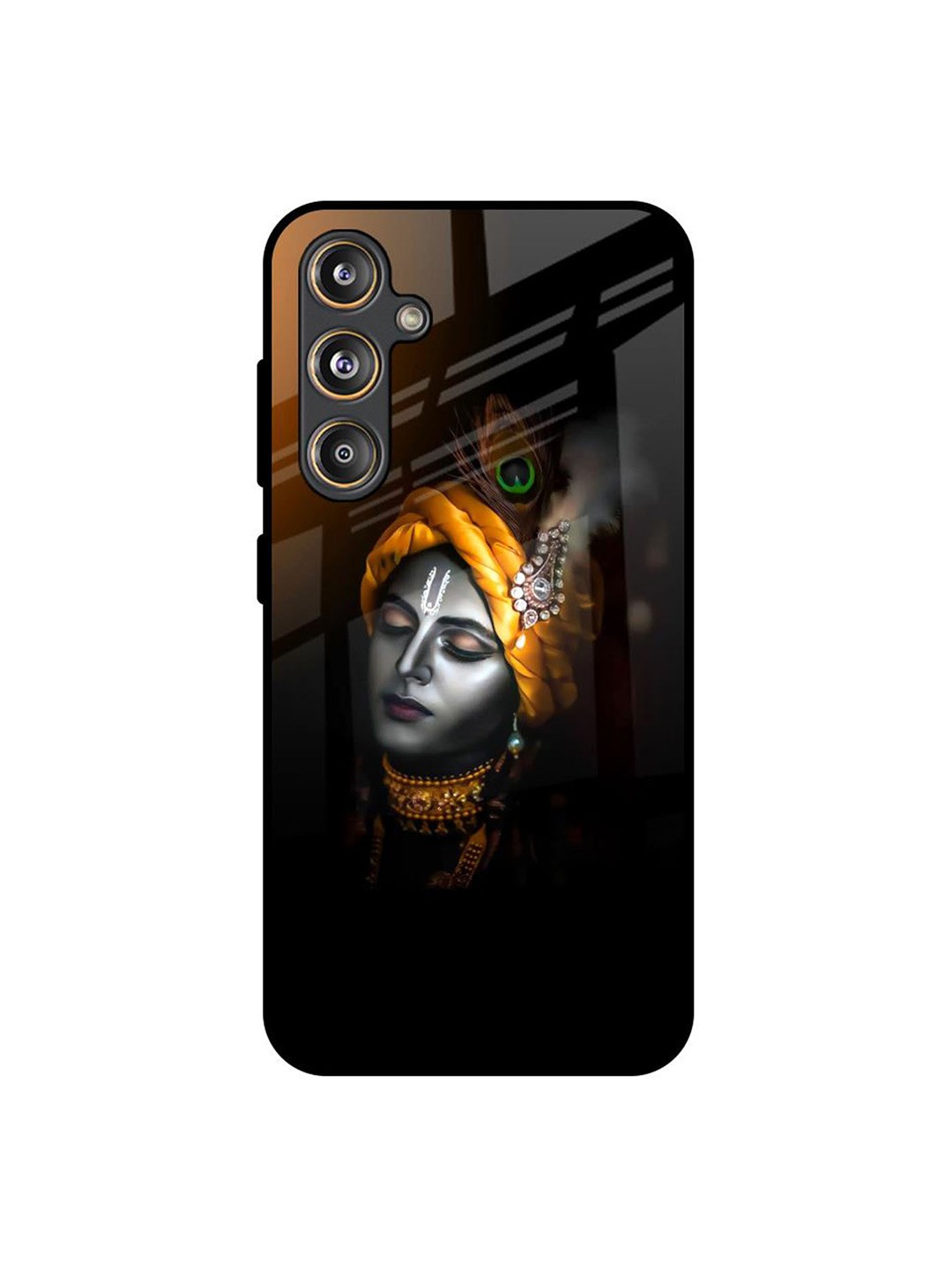 

QRIOH Quirky Printed Samsung Galaxy F55 5G Back Case Mobile Accessories, Brown