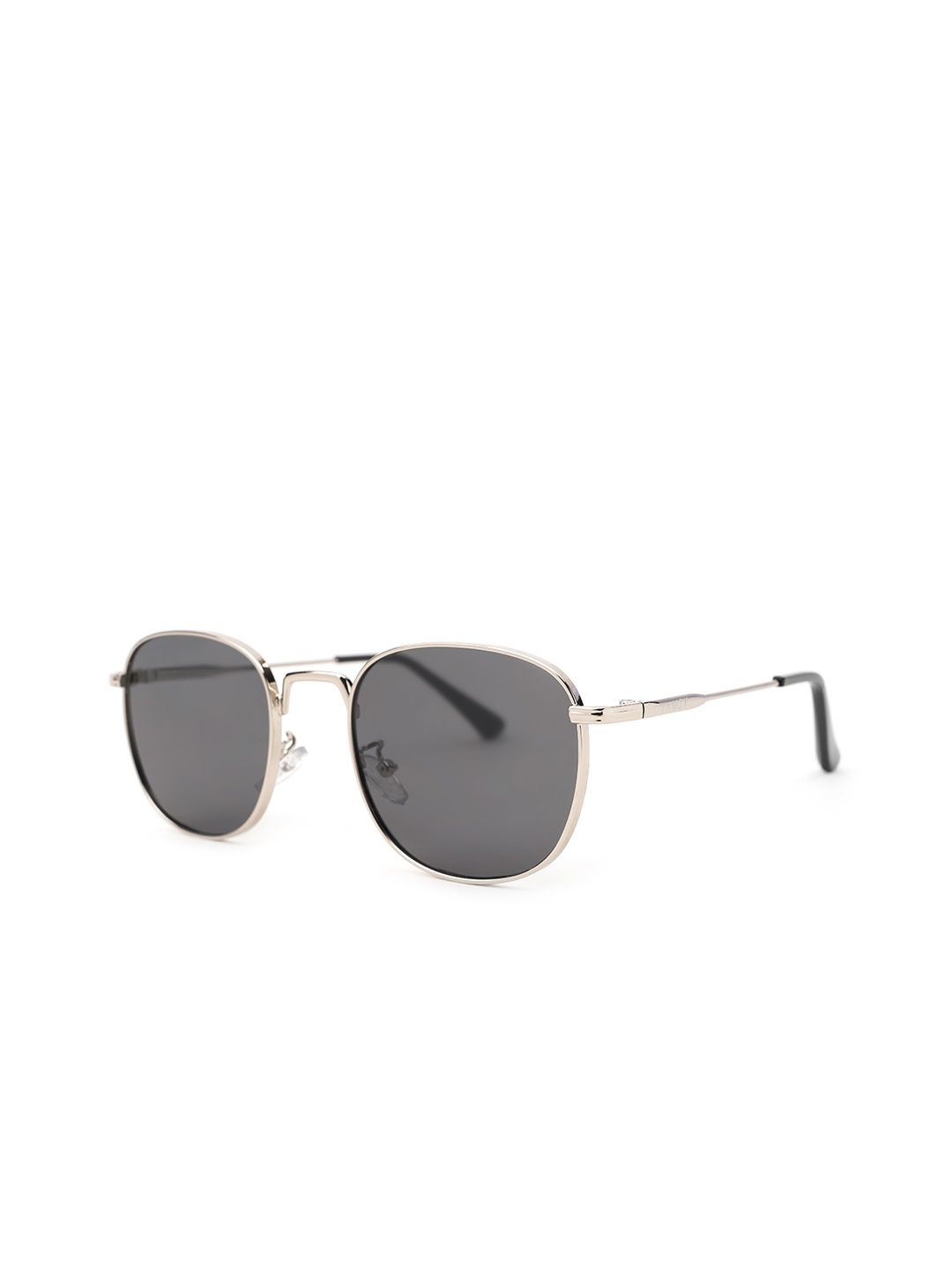 

TAMZY Unisex Square Sunglasses with Polarised and UV Protected Lens, Black