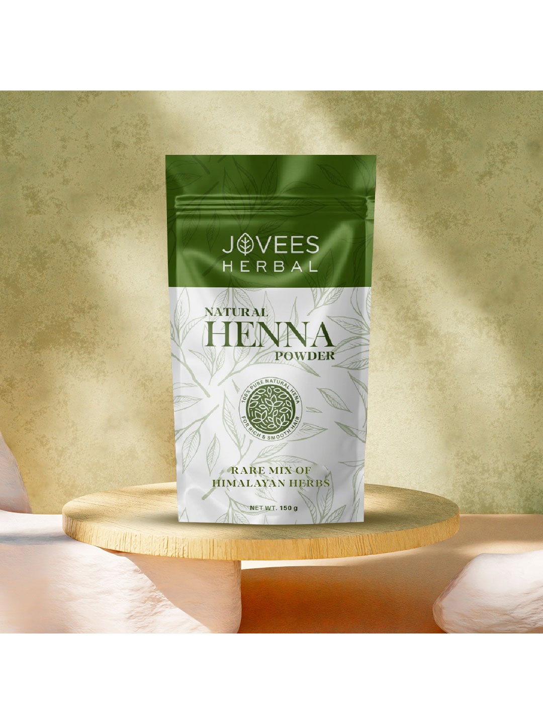 

Jovees Herbal Henna Powder For Hair Fall Control- 150 g, White