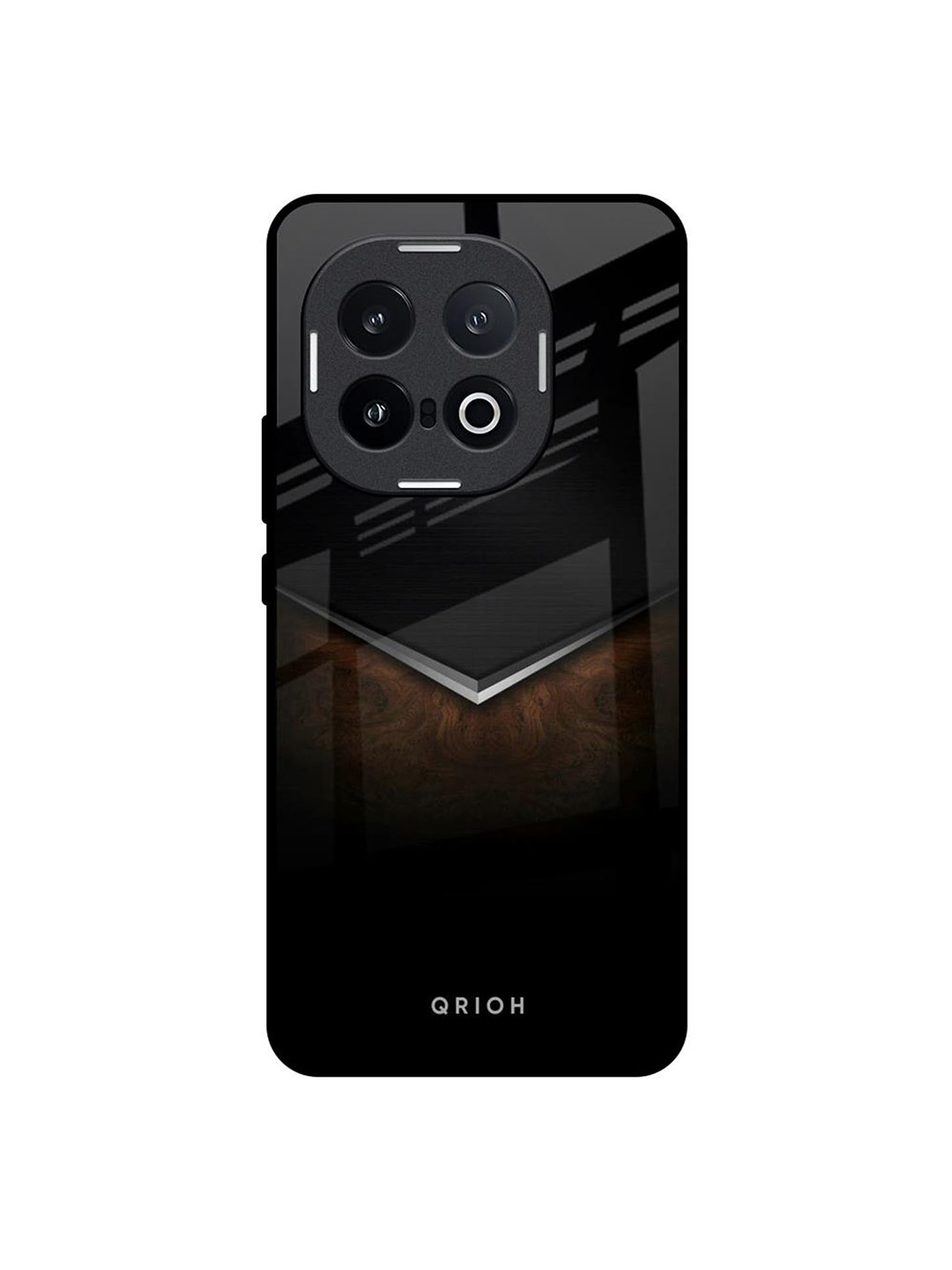 

QRIOH Abstract Printed IQOO 13 5G Back Case Mobile Accessories, Black