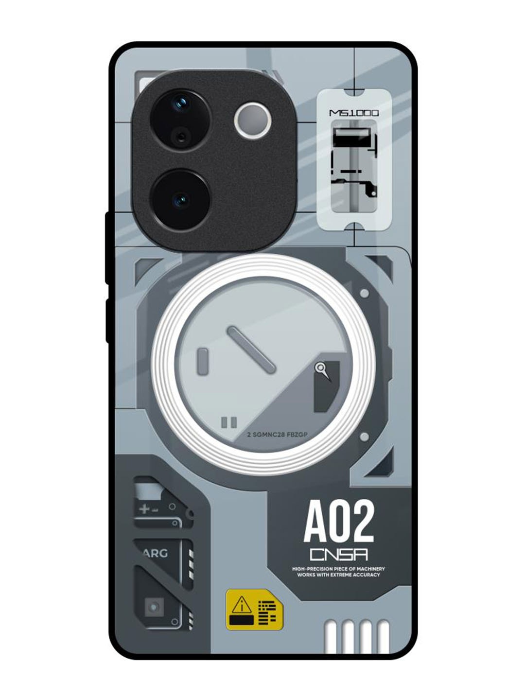 

QRIOH Typography Printed IQOO Z9s Pro 5G Back Case Mobile Accessories, Black