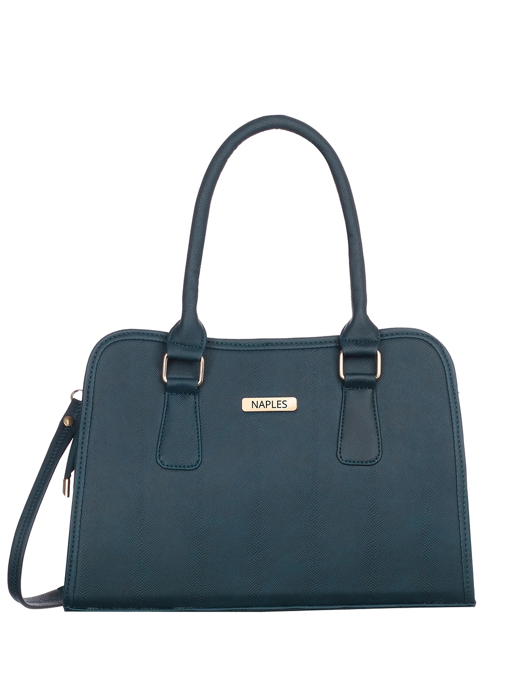 

Naples PU Structured Shoulder Bag, Blue
