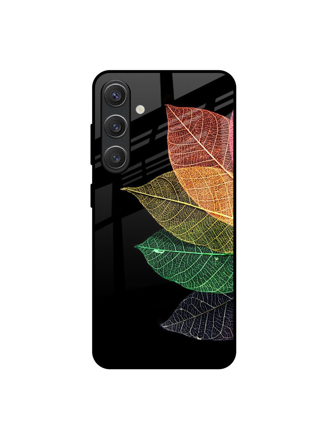 

QRIOH Tropical Printed Samsung Galaxy S25 Plus 5G Back Case Mobile Accessories, Black