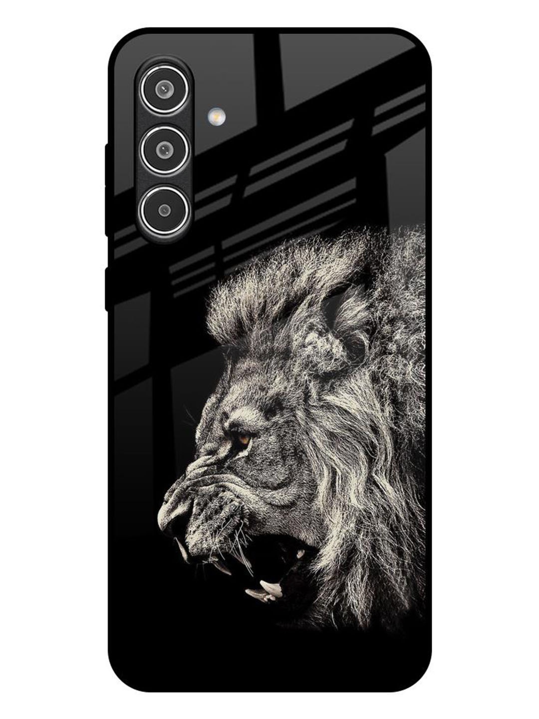 

QRIOH Quirky Printed Samsung Galaxy A36 5G Back Case Mobile Accessories, Black