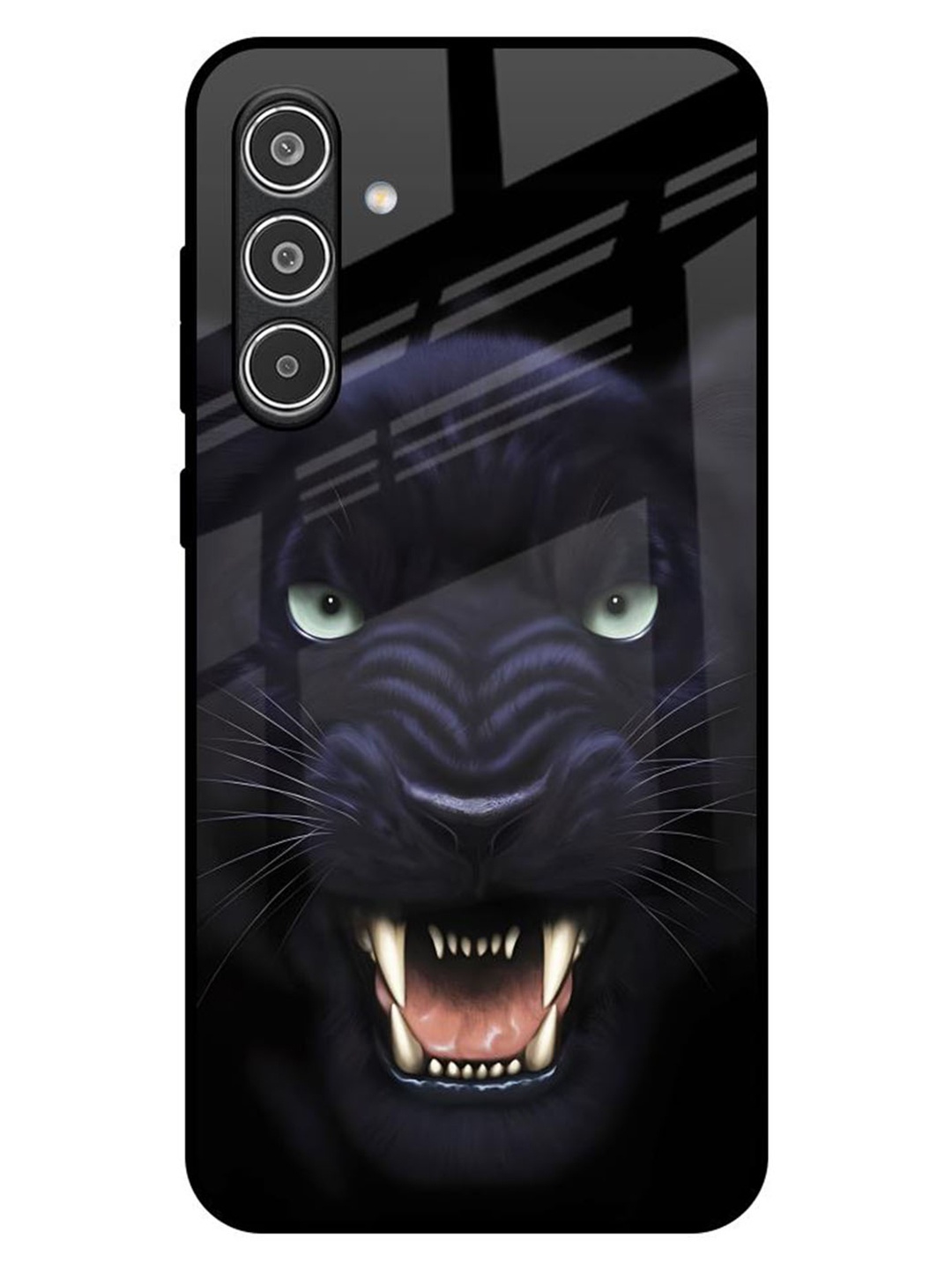 

QRIOH Quirky Printed Samsung Galaxy A36 5G Back Case, Black