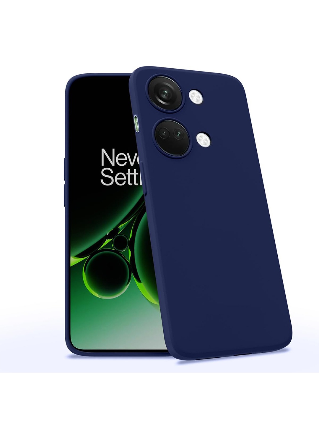

LIRAMARK Solid Oneplus Nord 3 Back Case, Navy blue