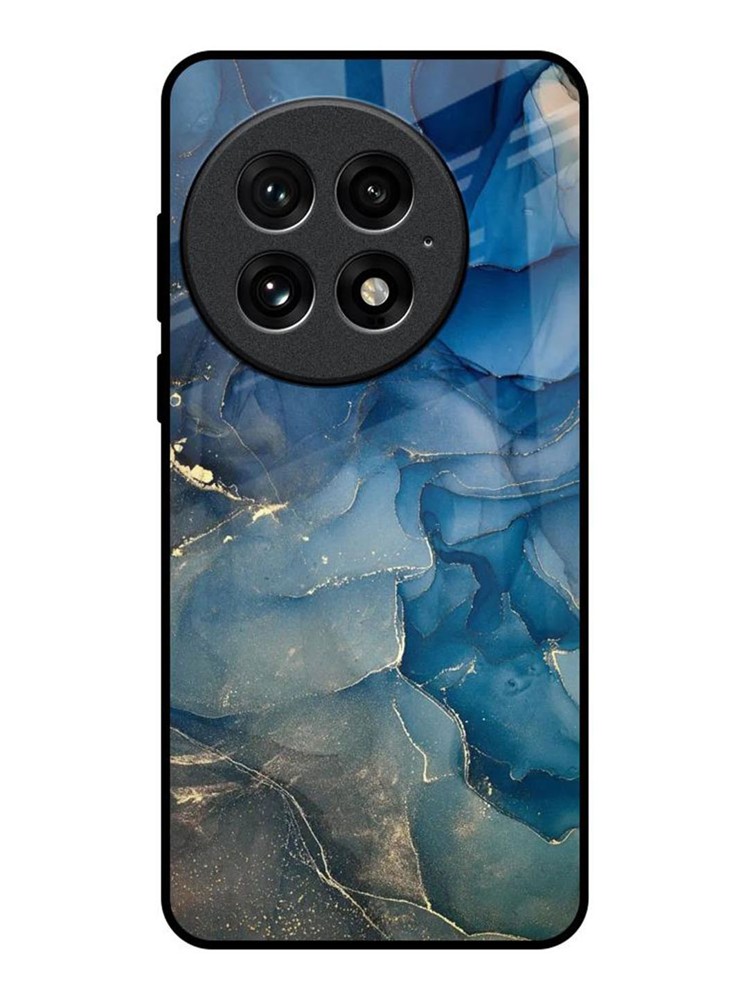 

QRIOH Abstract Printed OnePlus 13 Back Case Mobile Accessories, Blue