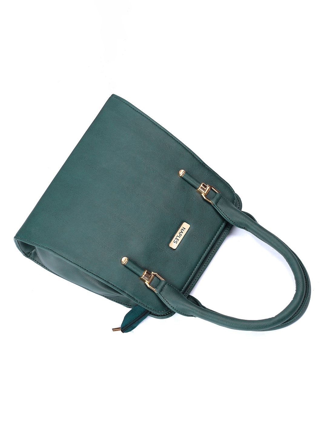 

Naples PU Structured Shoulder Bag, Green