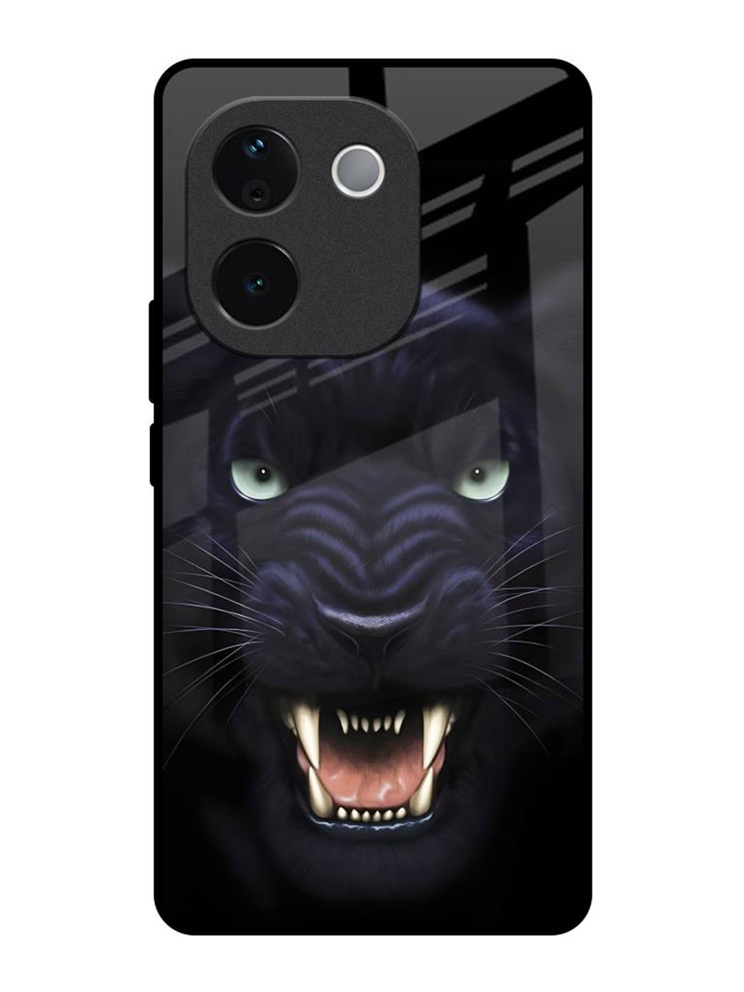 

QRIOH Quirky Printed IQOO Z9s Pro 5G Back Case Mobile Accessories, Black