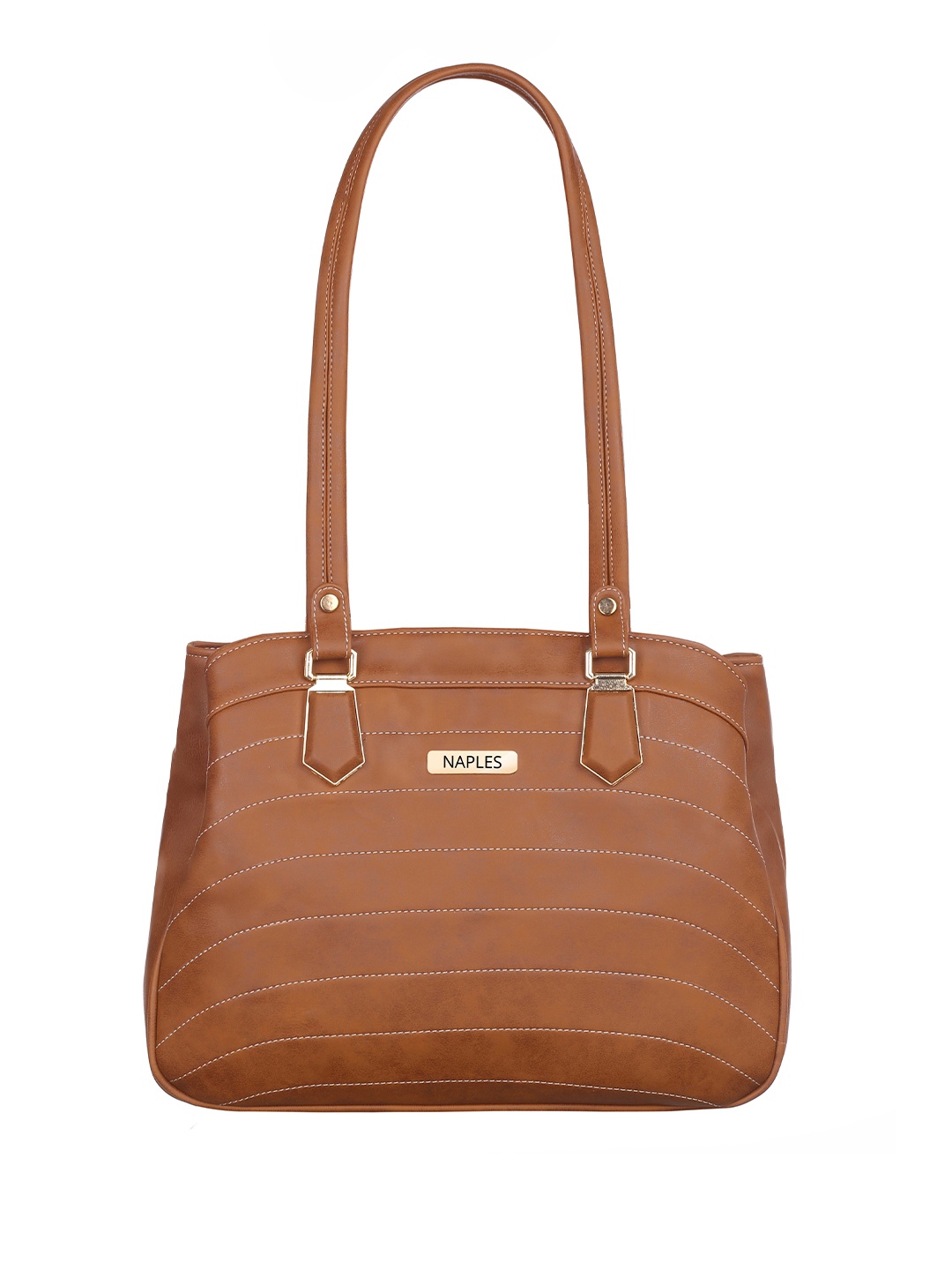 

Naples PU Structured Shoulder Bag, Green