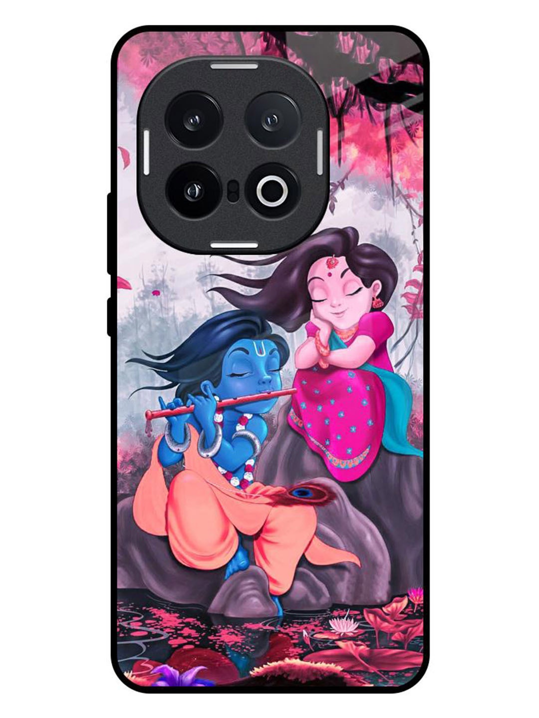 

QRIOH Quirky Printed IQOO 13 5G Back Case Mobile Accessories, Blue