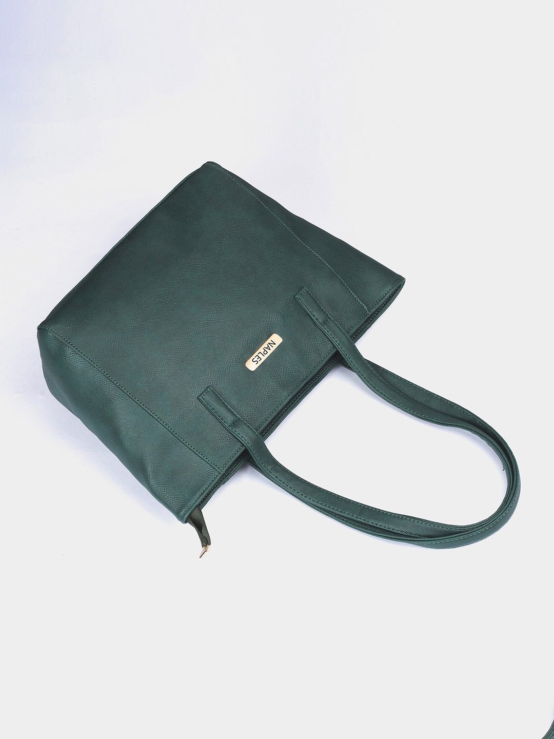 

Naples PU Structured Shoulder Bag, Green