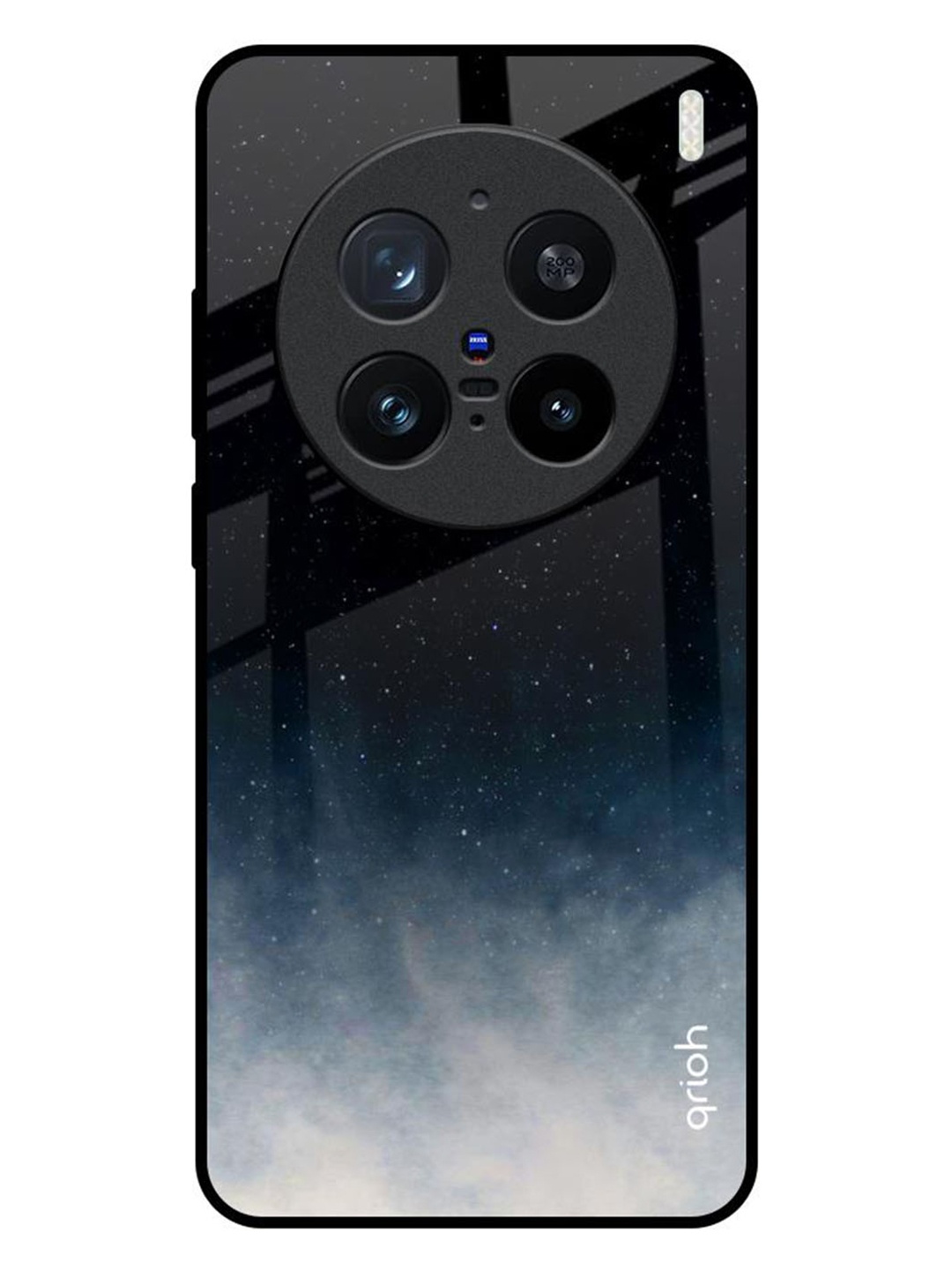 

QRIOH Quirky Printed Vivo X200 Pro 5G Back Case Mobile Accessories, Black