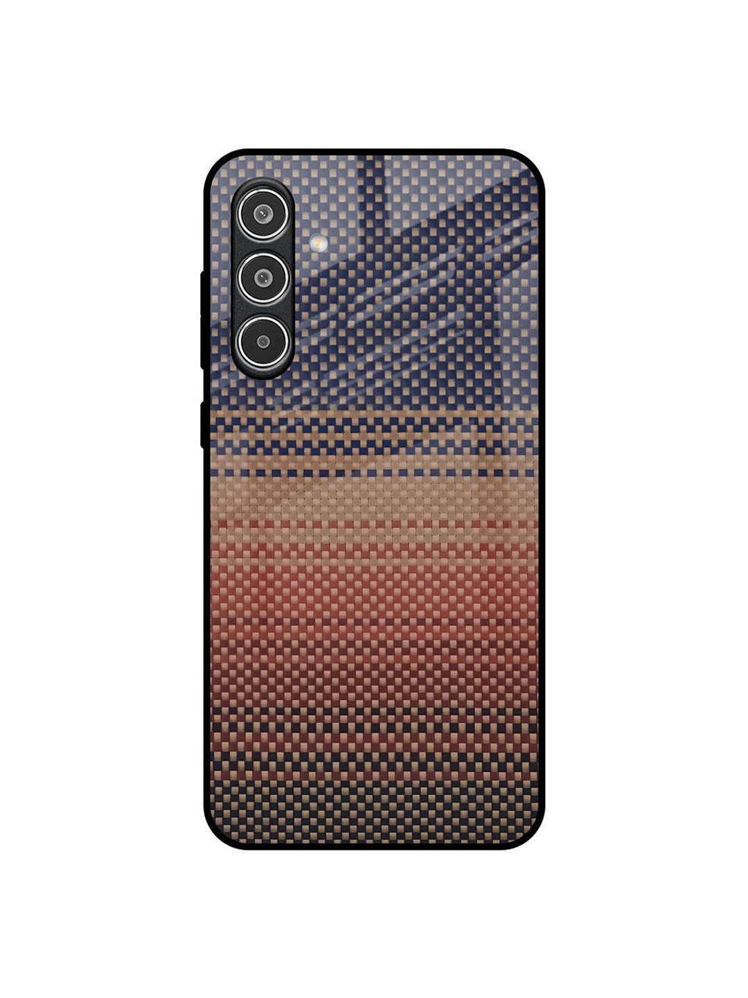 

QRIOH Abstract Printed Samsung Galaxy A36 5G Back Case Mobile Accessories, Brown