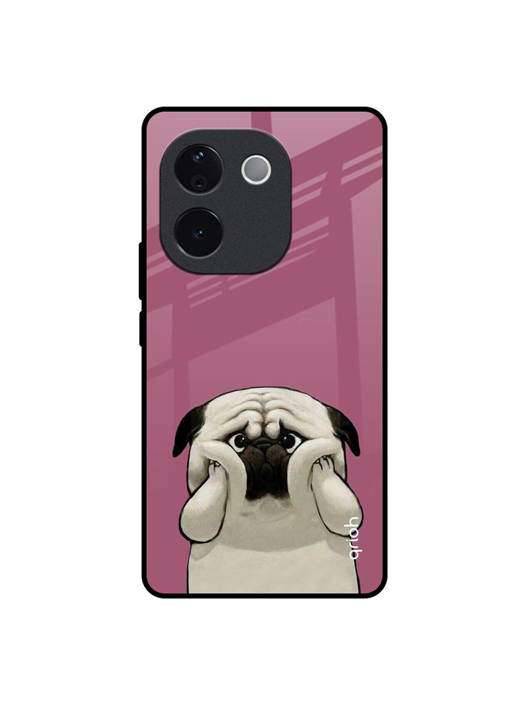 

QRIOH Quirky Printed Vivo T3 Pro 5G Back Case Mobile Accessories, Pink